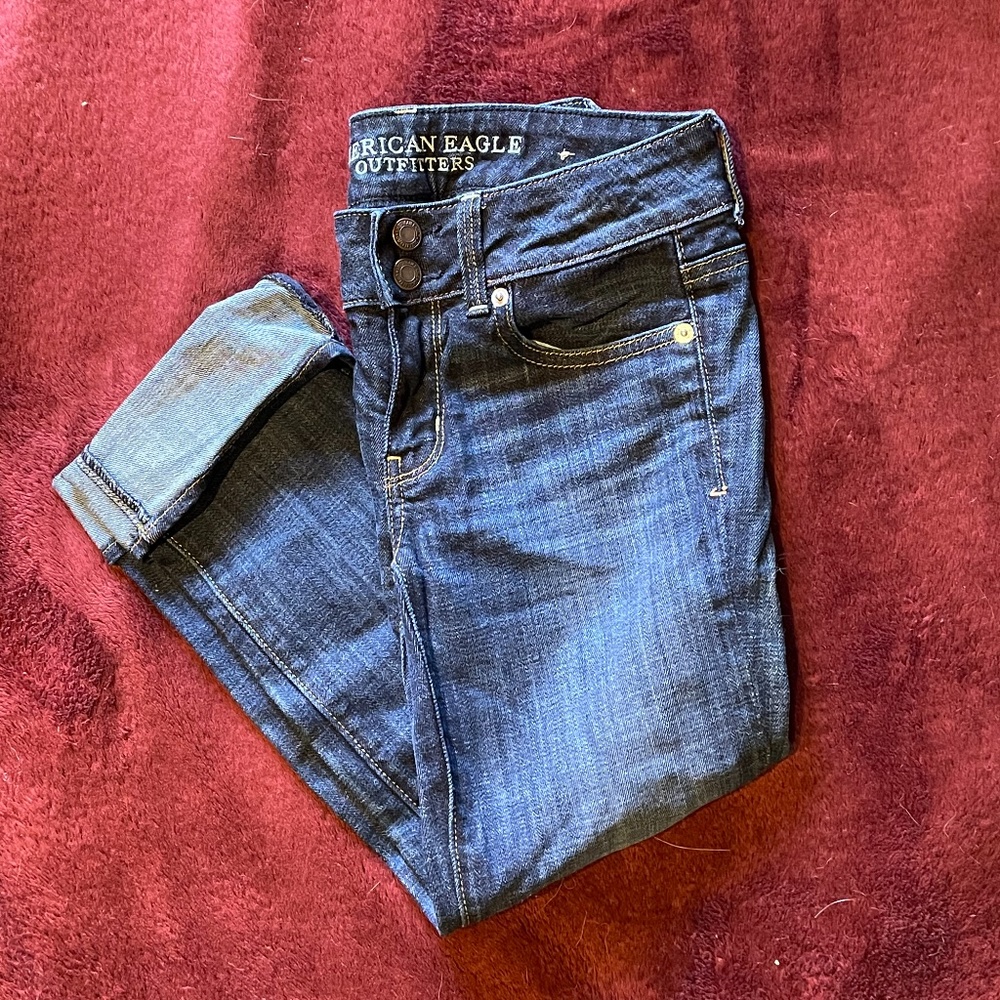 American Eagle Stretch Crop/Capris Size 0